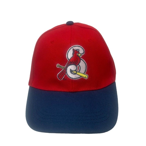 Springfield Cardinals Hat Cap Red Blue Strapback Minor League Baseball - Picture 1 of 12